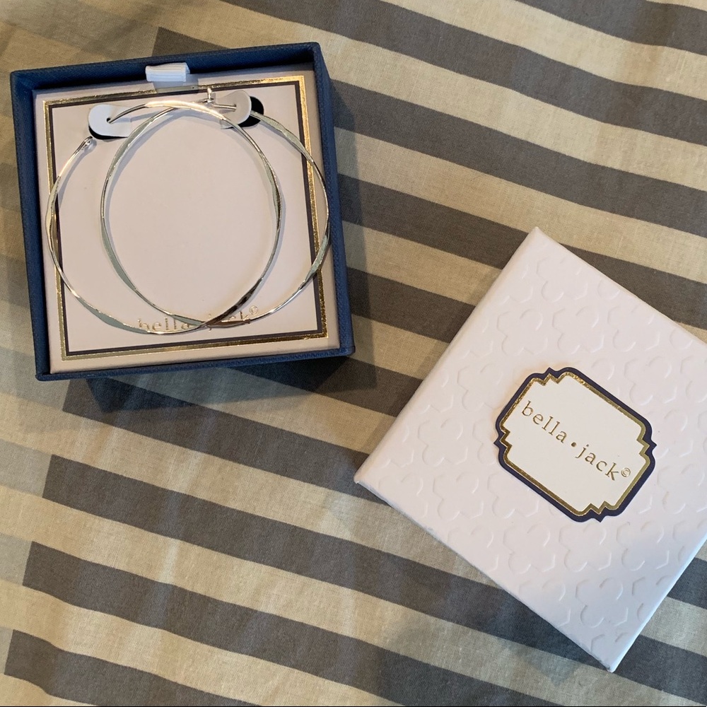 Bella and Jack for Macy’s Silver Hoops